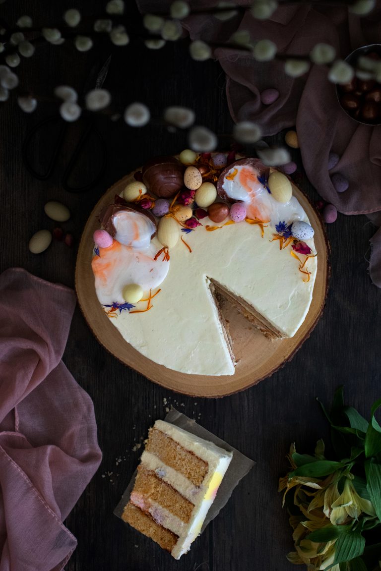 White Chocolate Easter Cake