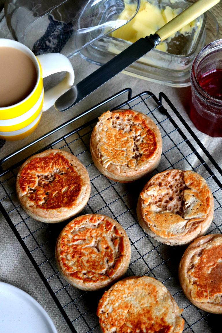Spelt Crumpets