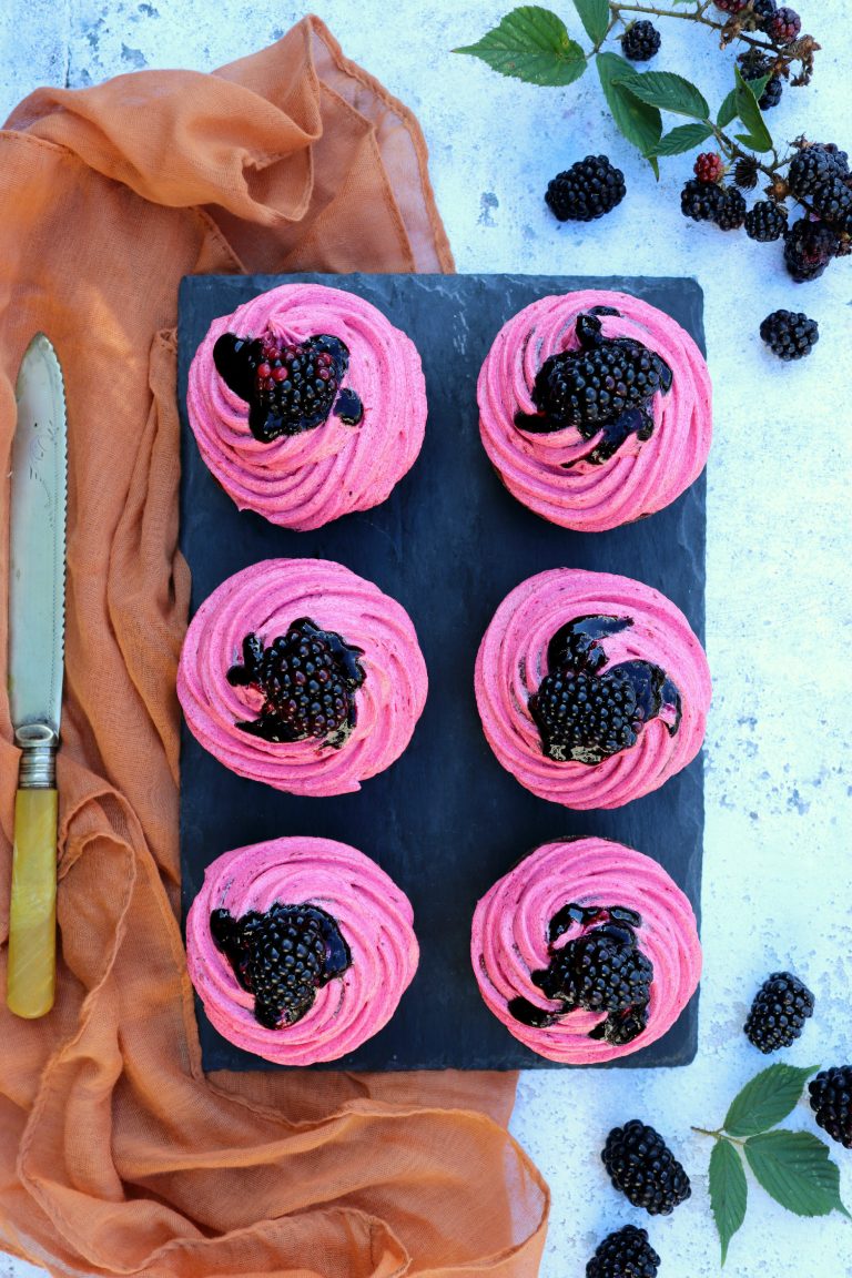 Blackberry Cupcakes