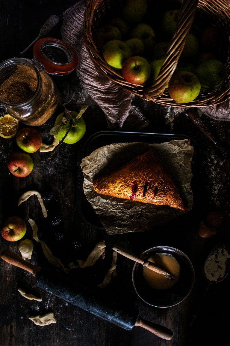 Apple & Blackberry Turnovers