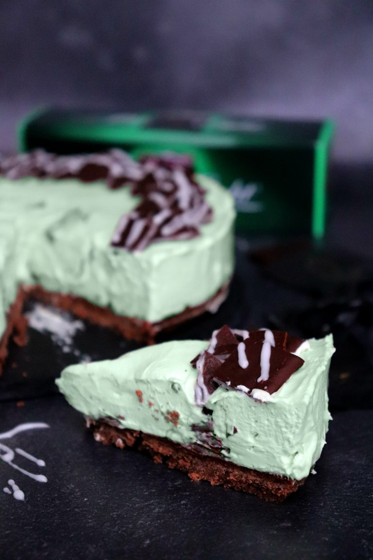 No Bake After Eight Cheesecake