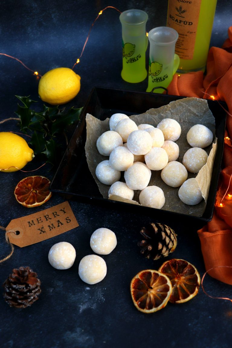 White Chocolate & Limoncello Truffles