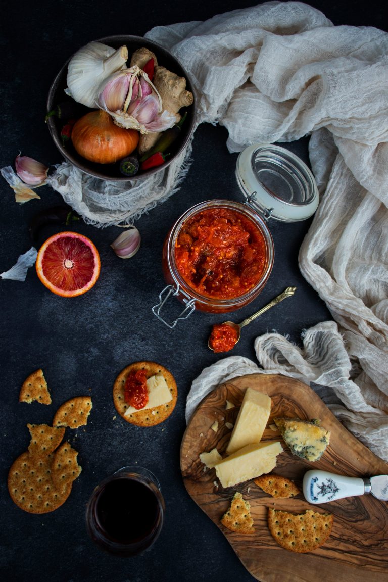 Spicy Blood Orange Chutney