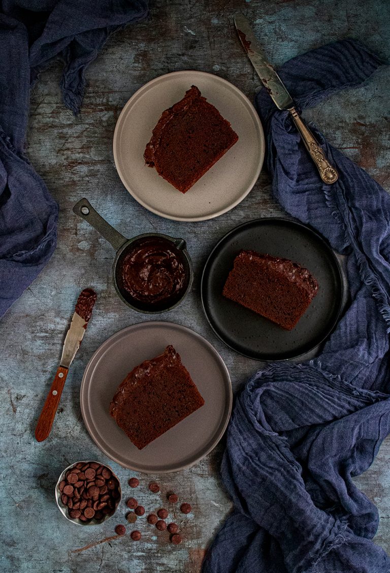Fudgy Chocolate Loaf Cake