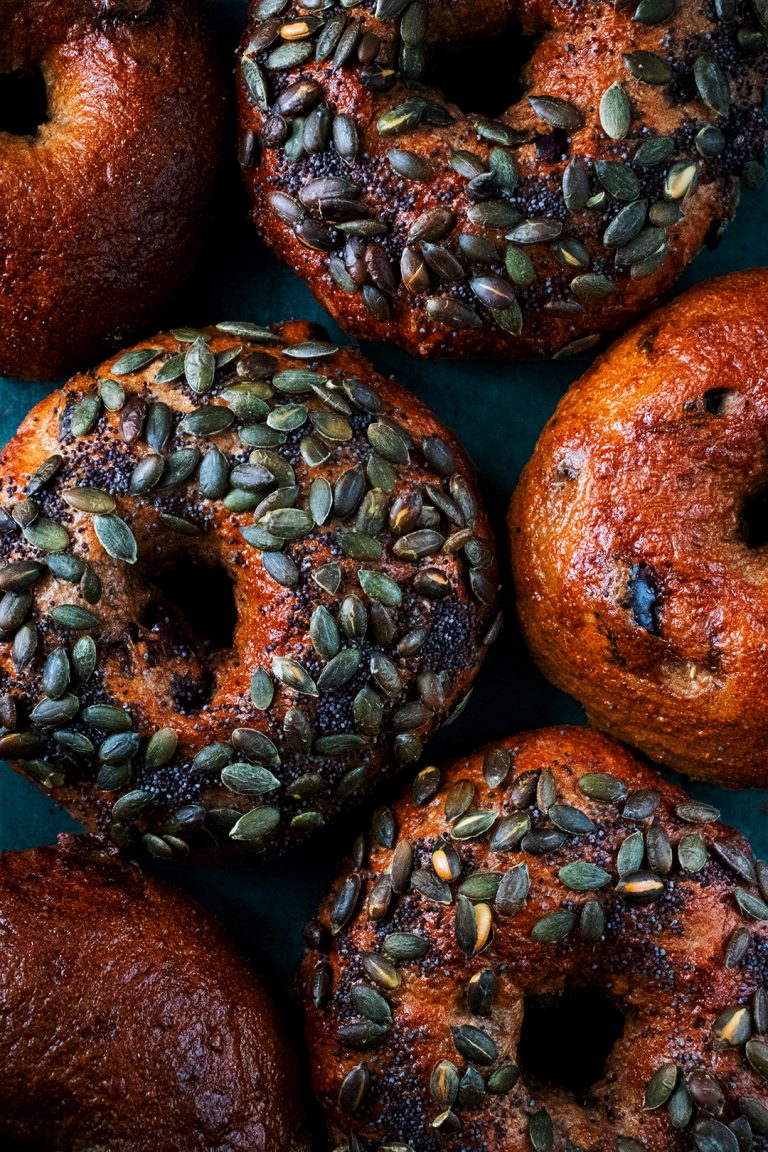 Date & Cinnamon Bagels
