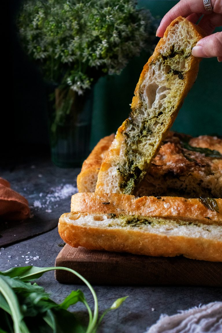 Wild Garlic Focaccia