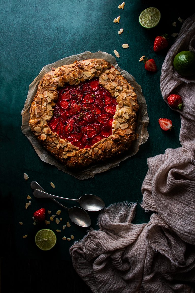 Strawberry & Lime Galette