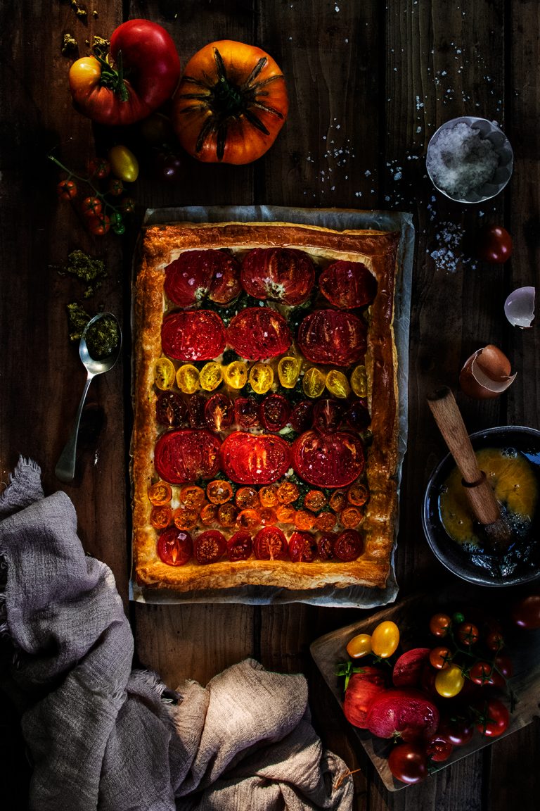 Tomato & Mascarpone Tart