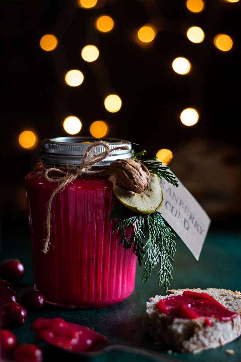 Cranberry Curd