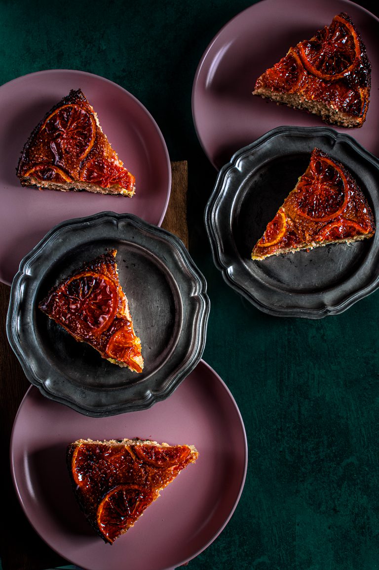 Blood Orange & Almond Cake