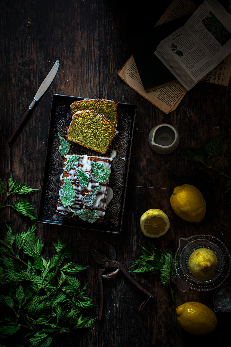 Lemon & Nettle Cake