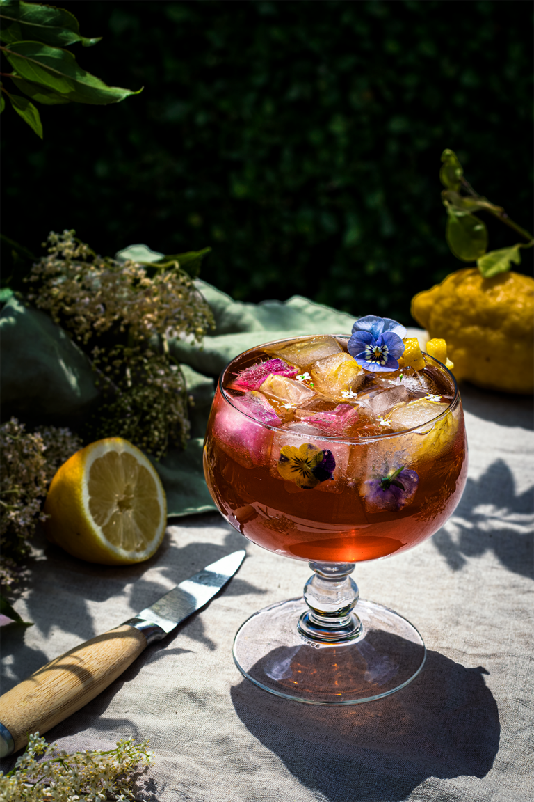 Earl Grey Elderflower Cooler